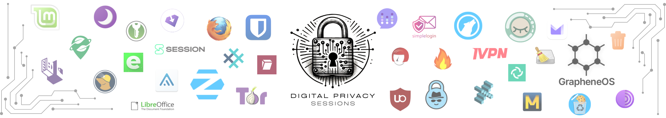Digital Privacy Sessions - Online Course Banner